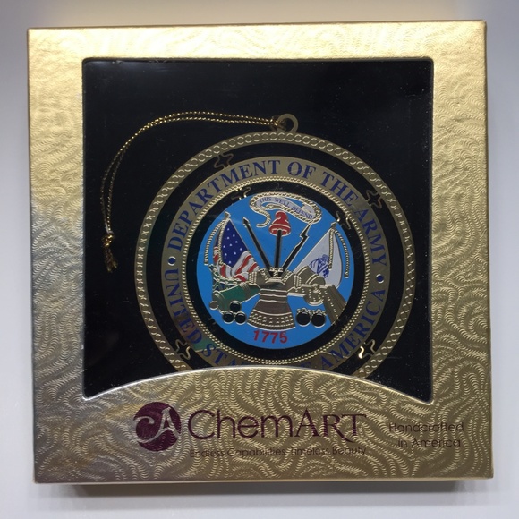 ChemArt Army This We'll Defend Ornament 21030 - Picture 2 of 8